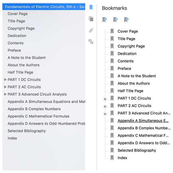 PDF Outlines